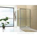 Indoor rectangle sliding simple shower enclosure